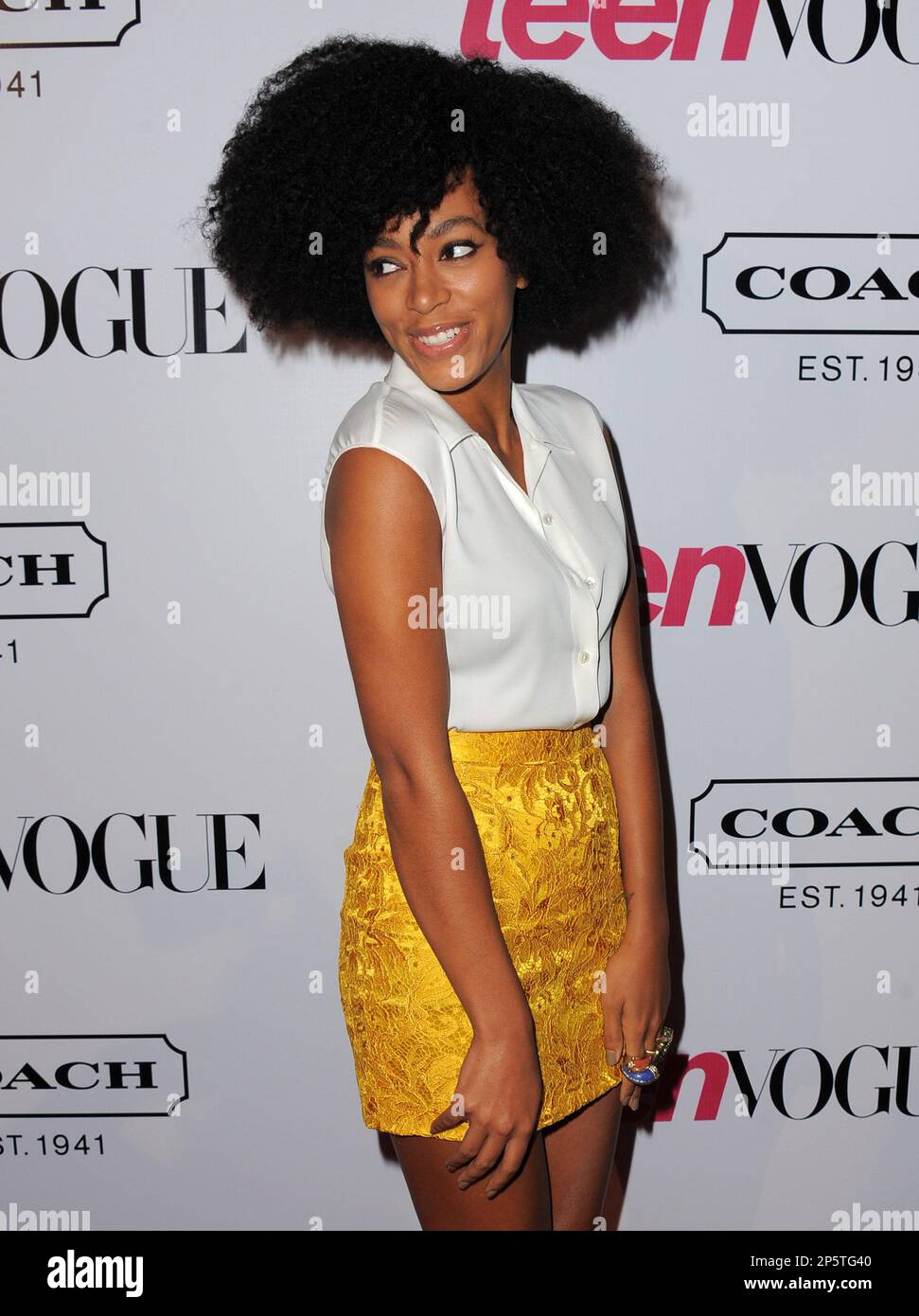 LOS ANGELES, CA - SEPTEMBER 23: Actress Solange Knowles arrives at the ...
