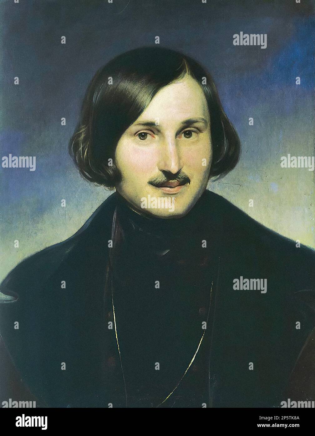 Моллер Федор Антонович - Портрет Николая Васильевича Гоголя 2 - Русская ...