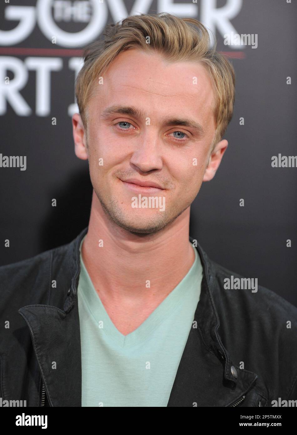 HOLLYWOOD, CA - MAY 19: Actor Tom Felton arrives at