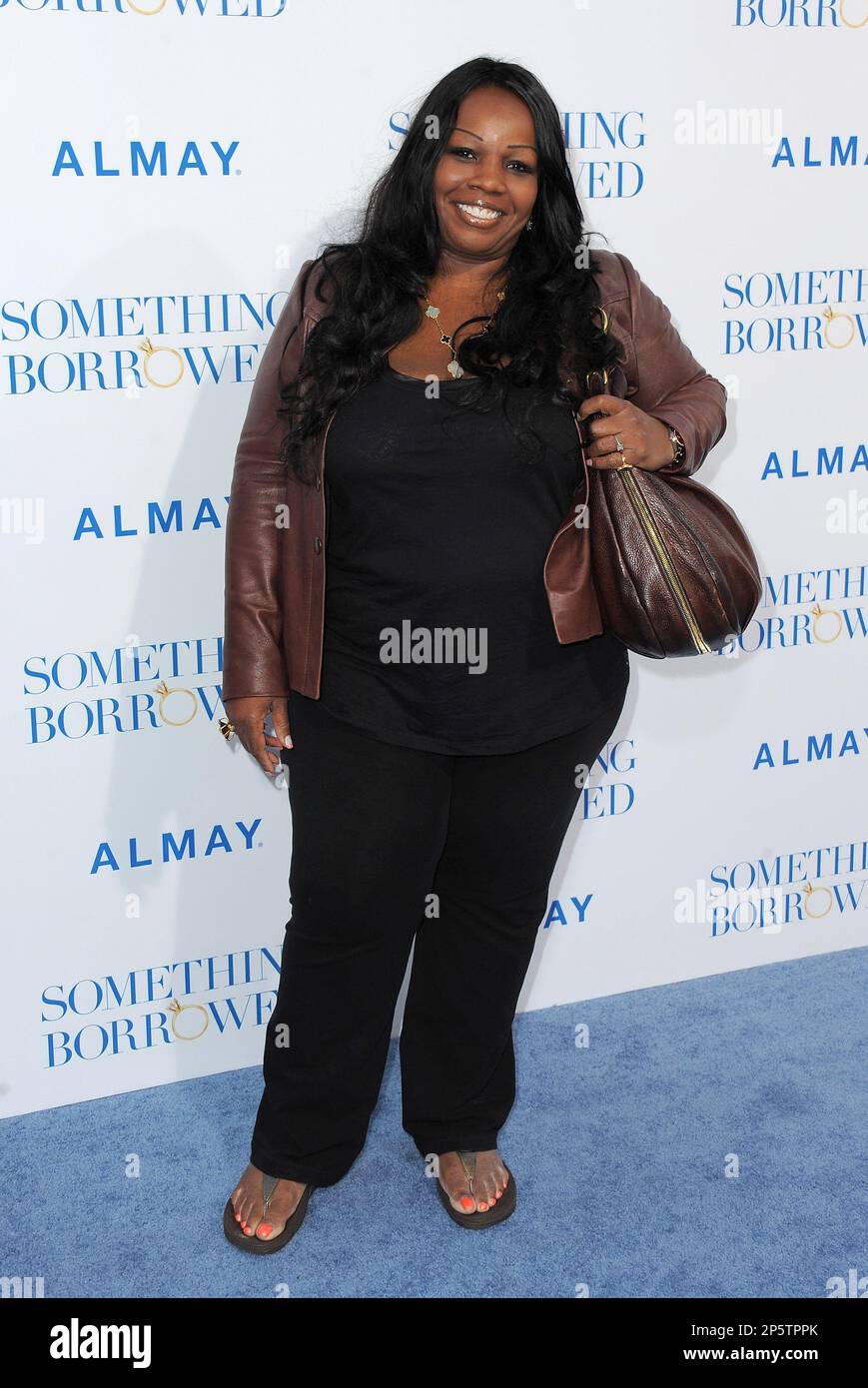 HOLLYWOOD, CA - MAY 03: Cynthia Stafford arrives at the “Something