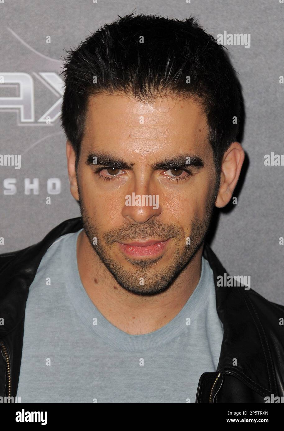 HOLLYWOOD, CA - APRIL 11: Actor Eli Roth arrives at the 