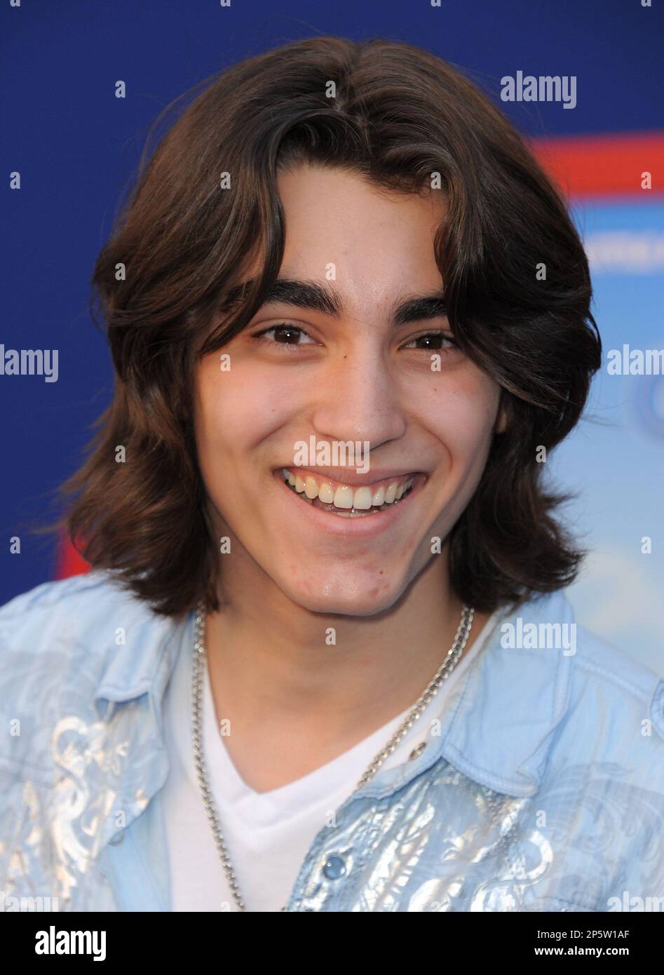 HOLLYWOOD, CA - JANUARY 23: Actor Blake Michael arrives at the "Gnomeo