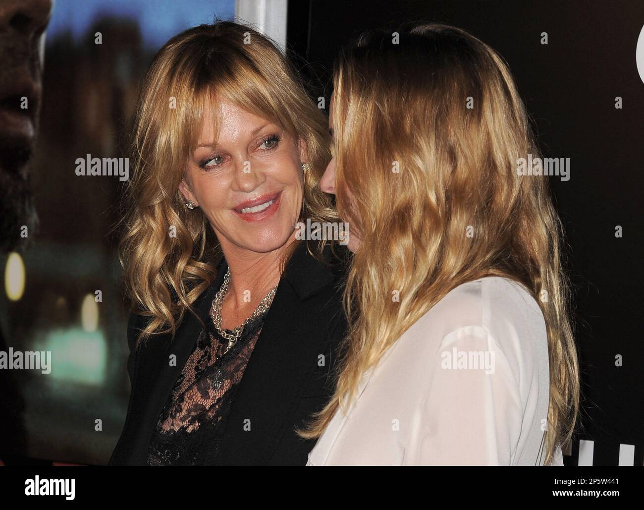 LOS ANGELES, CA - DECEMBER 14: Actress Melanie Griffith and Stella ...