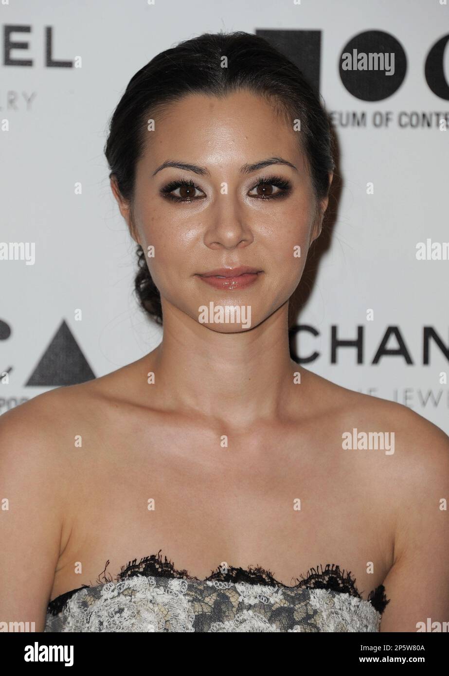 LOS ANGELES, CA NOVEMBER 13 Actress China Chow arrives at MOCA