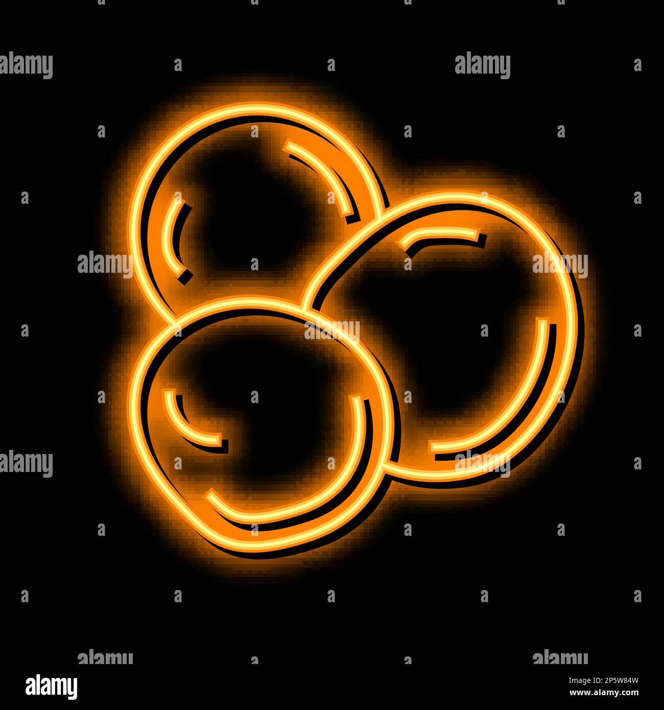 mustard seed neon glow icon illustration Stock Vector Image & Art Alamy