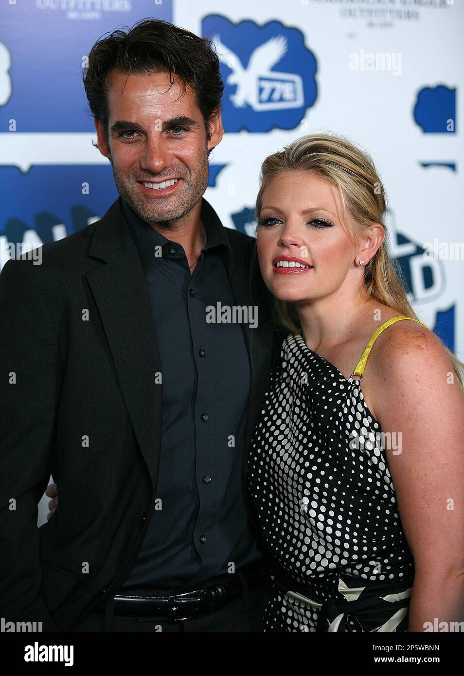 HOLLYWOOD - JULY 31: Actor Adrian Pasdar and musician Natalie Maines ...