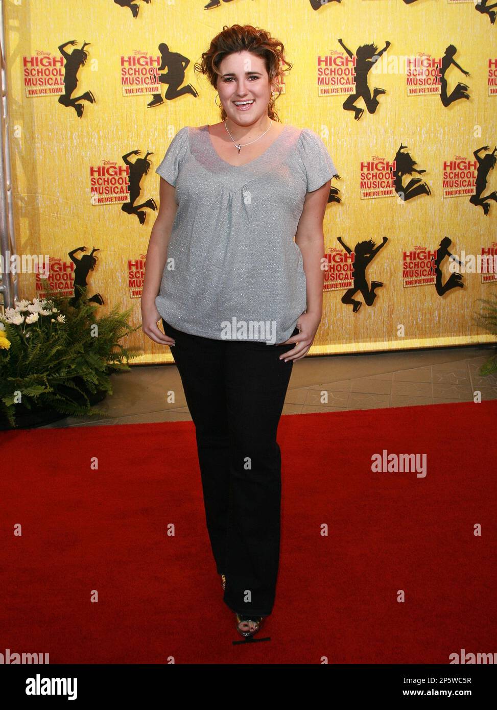 Singer/actress Kaycee Stroh arrives at High School Musical: The Ice