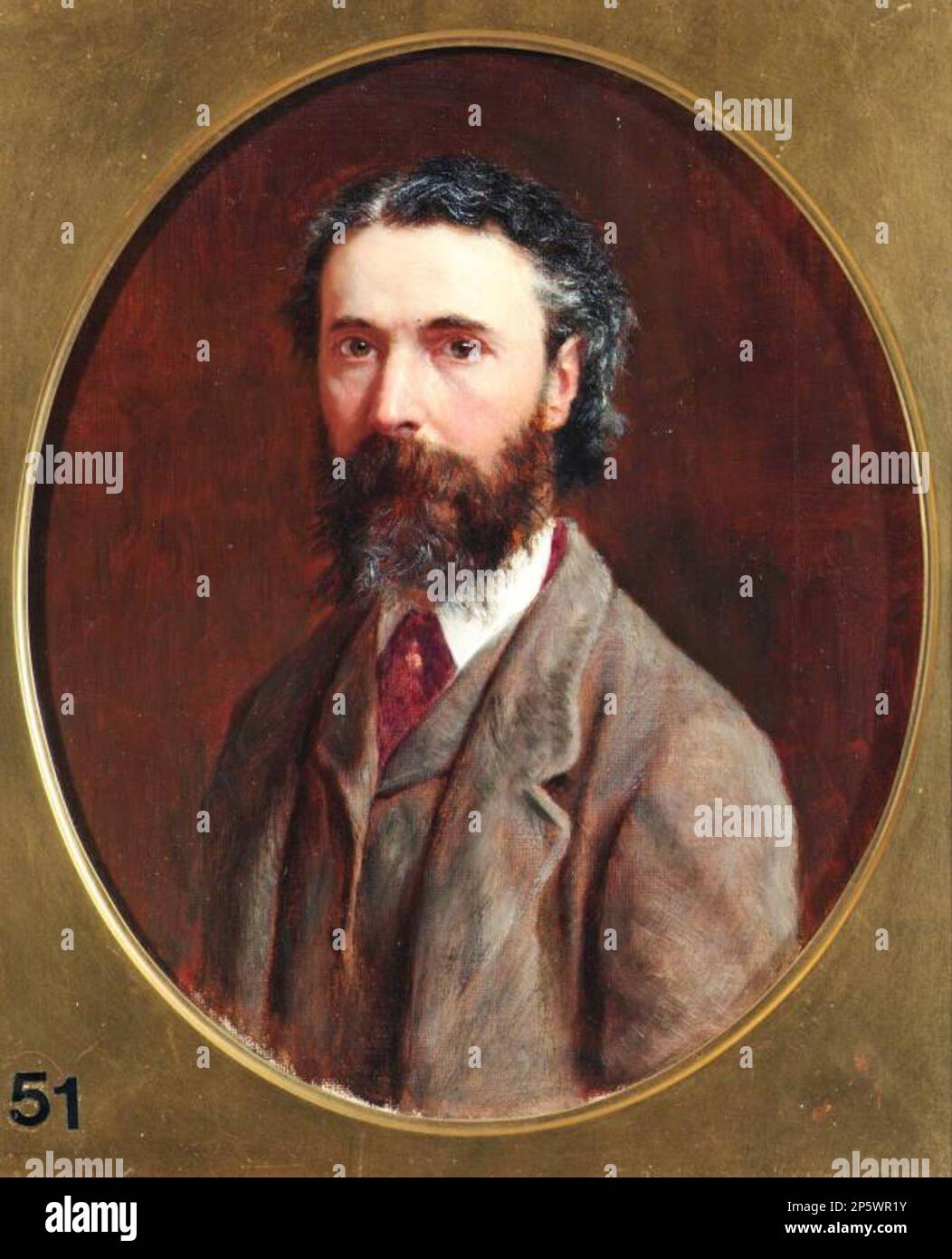 Self Portrait, Peter Graham (Edinburgh, Scotland, 1836 1921) 1882