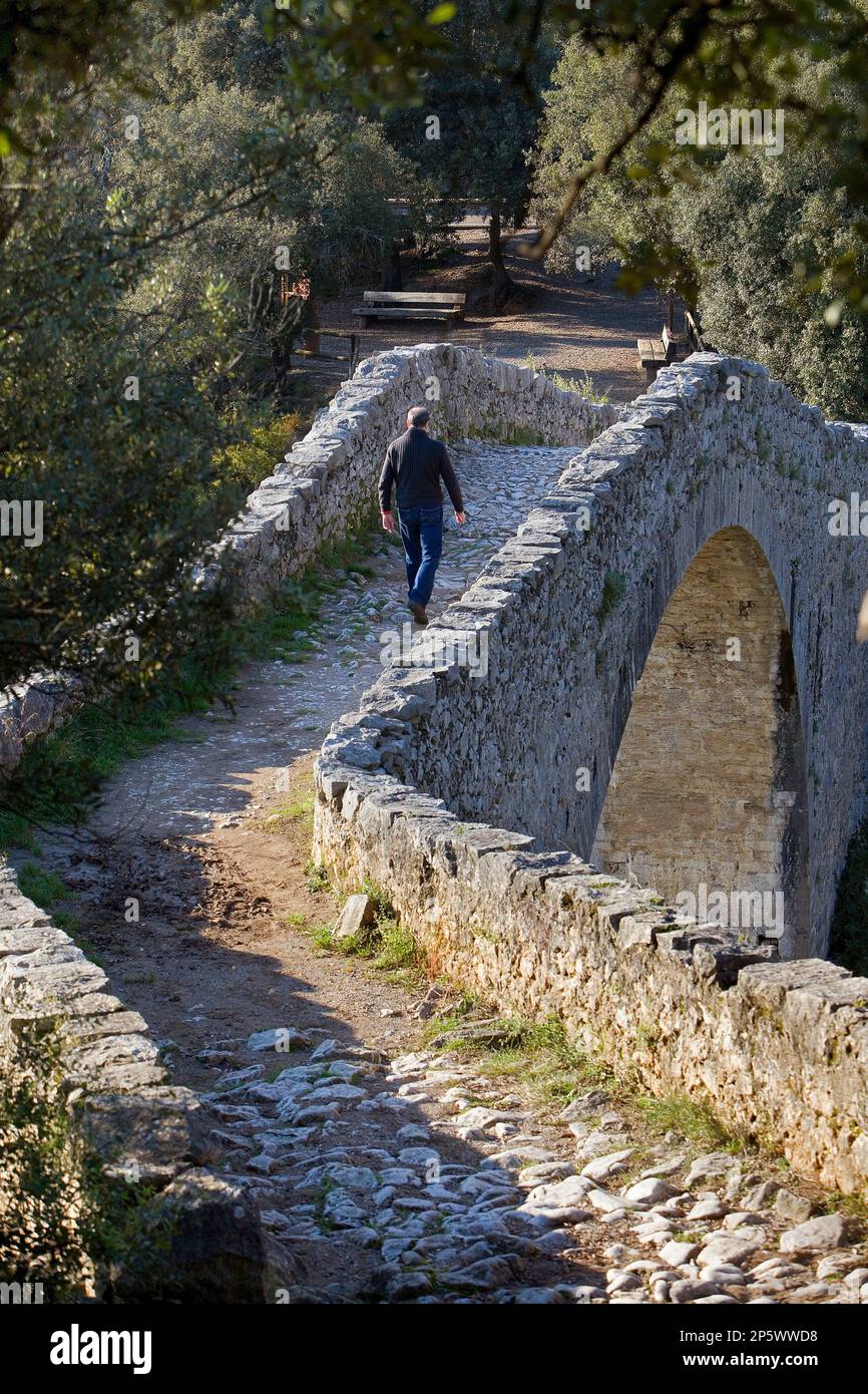Bridge over Llierca River 14th Century , between Sadernes and