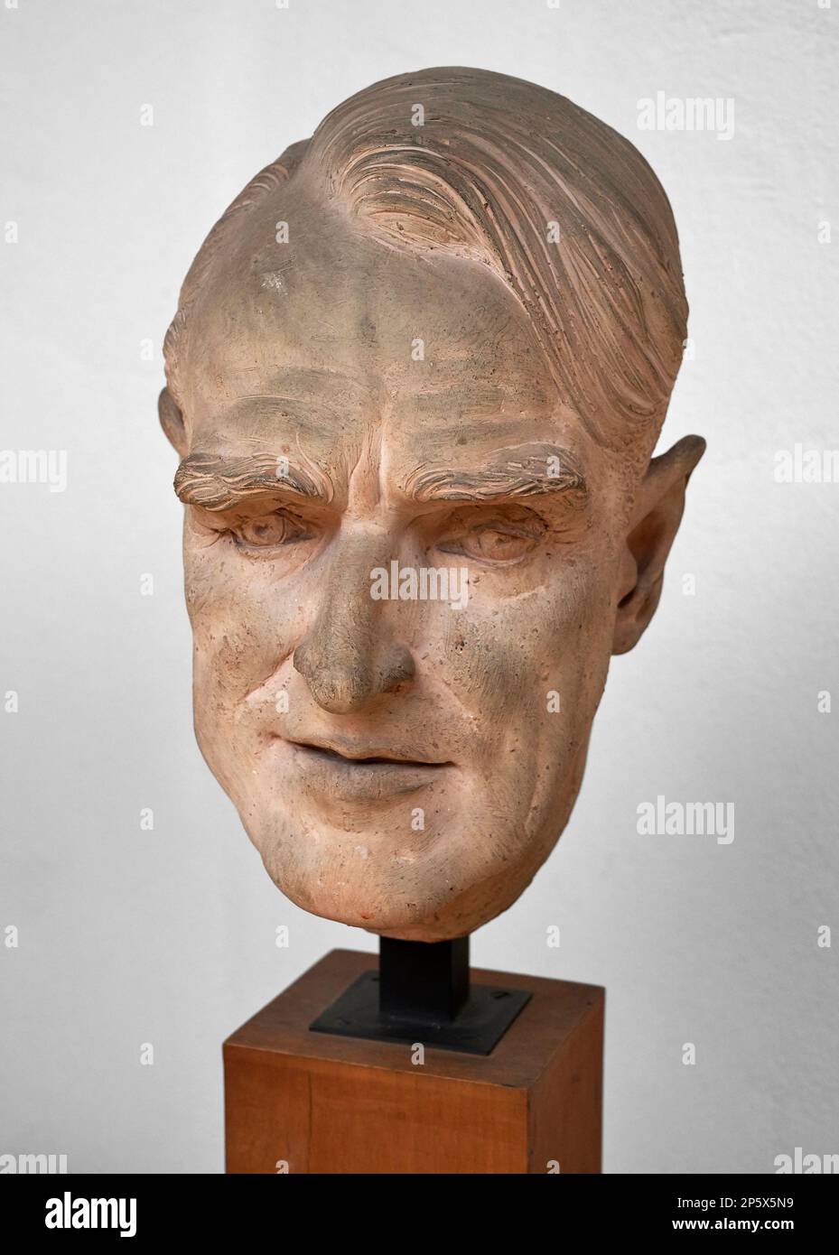 Ritratto gesso Francesco Messina 1890 Piacenza, Galleria Ricci