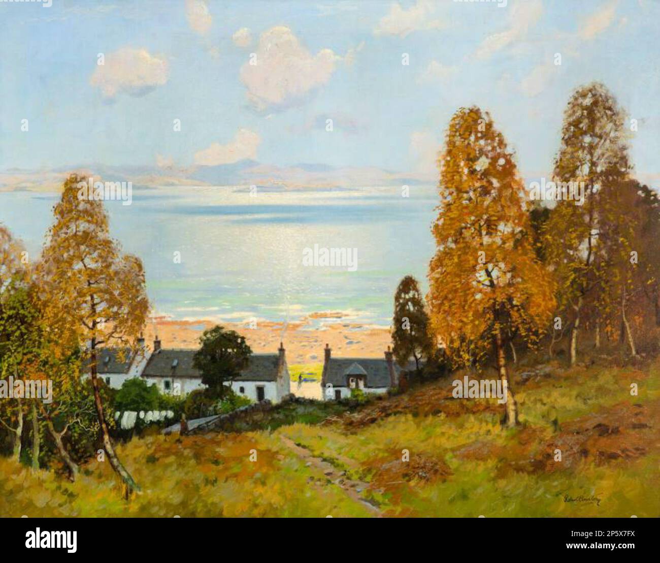 Corrie, Arran, Robert Houston (Kilbirnie, Ayrshire, Scotland, 1891