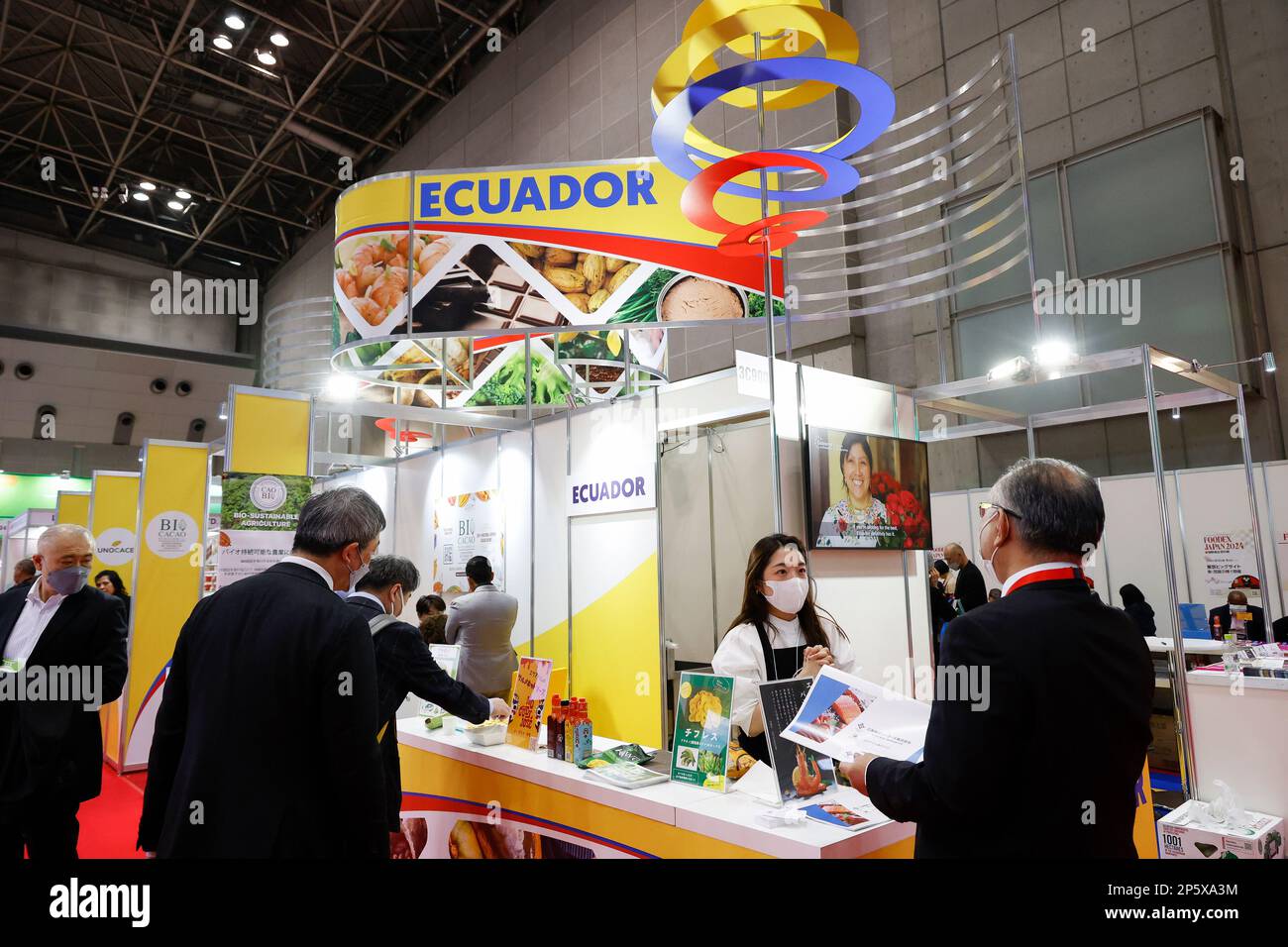Tokyo, Japan. 7th Mar, 2023. Visitors gather at the 48th International