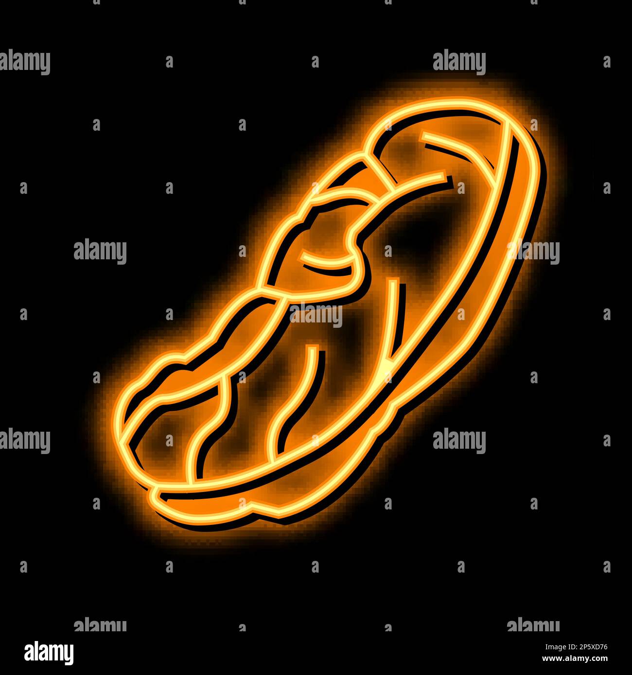 Flank steak raw beef Stock Vector Images - Alamy