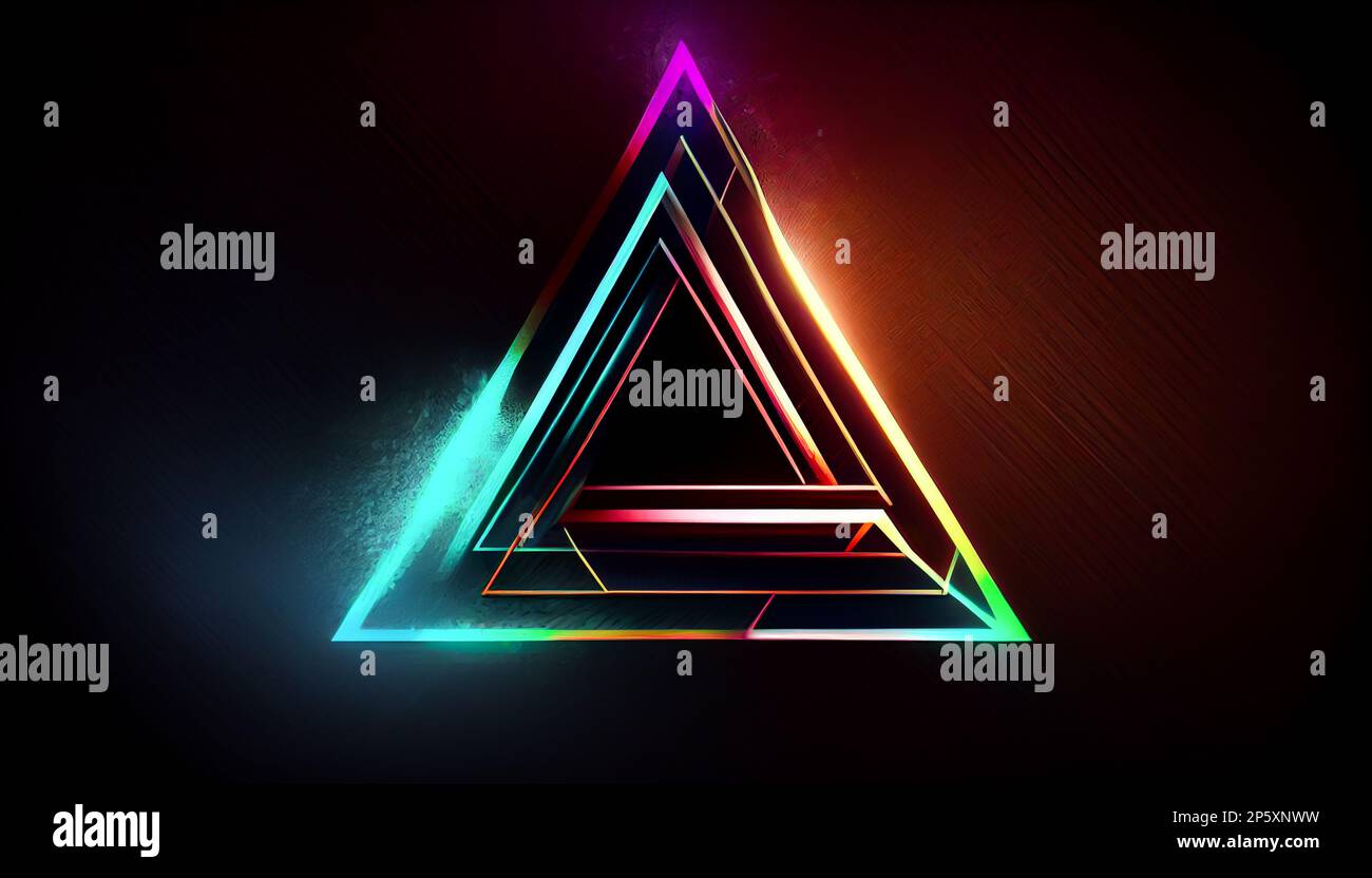 colored-triangle-cool-concept-scene-stock-photo-alamy