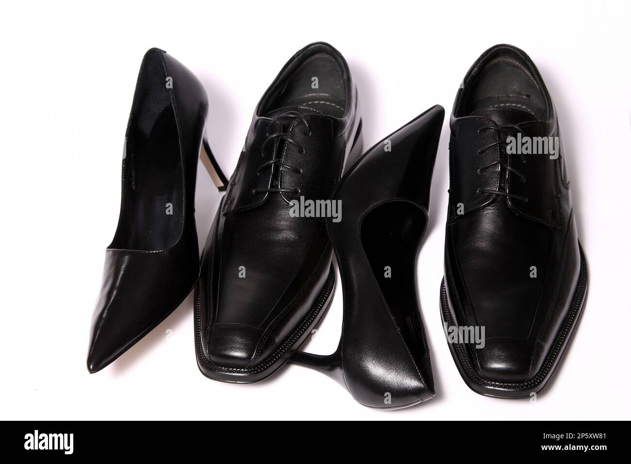 Black pumps for men best sale