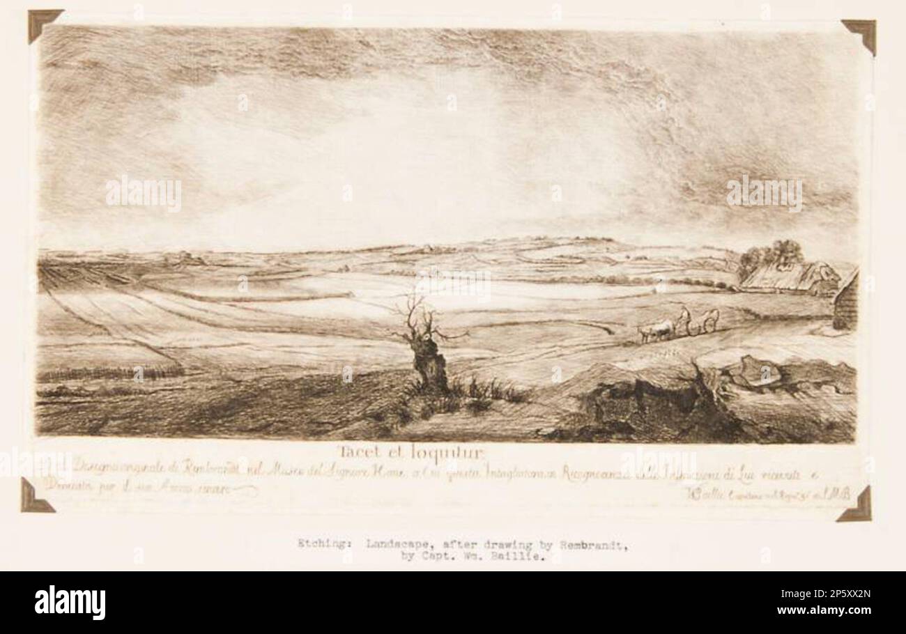 Landscape, Captain William Baillie (Kilbride, Co. Carlow, Ireland, 1723