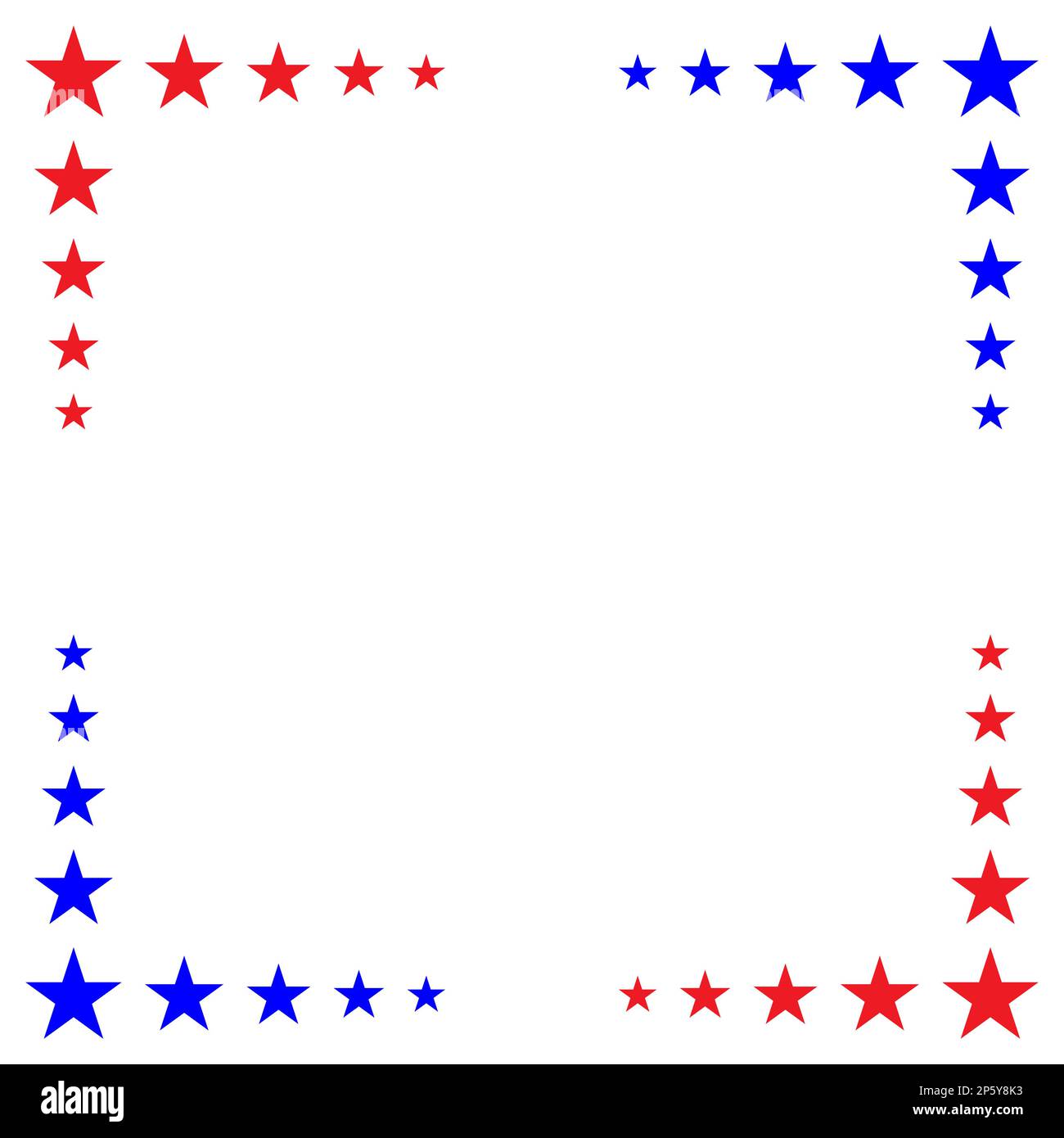 American Flag Border American Flag Border