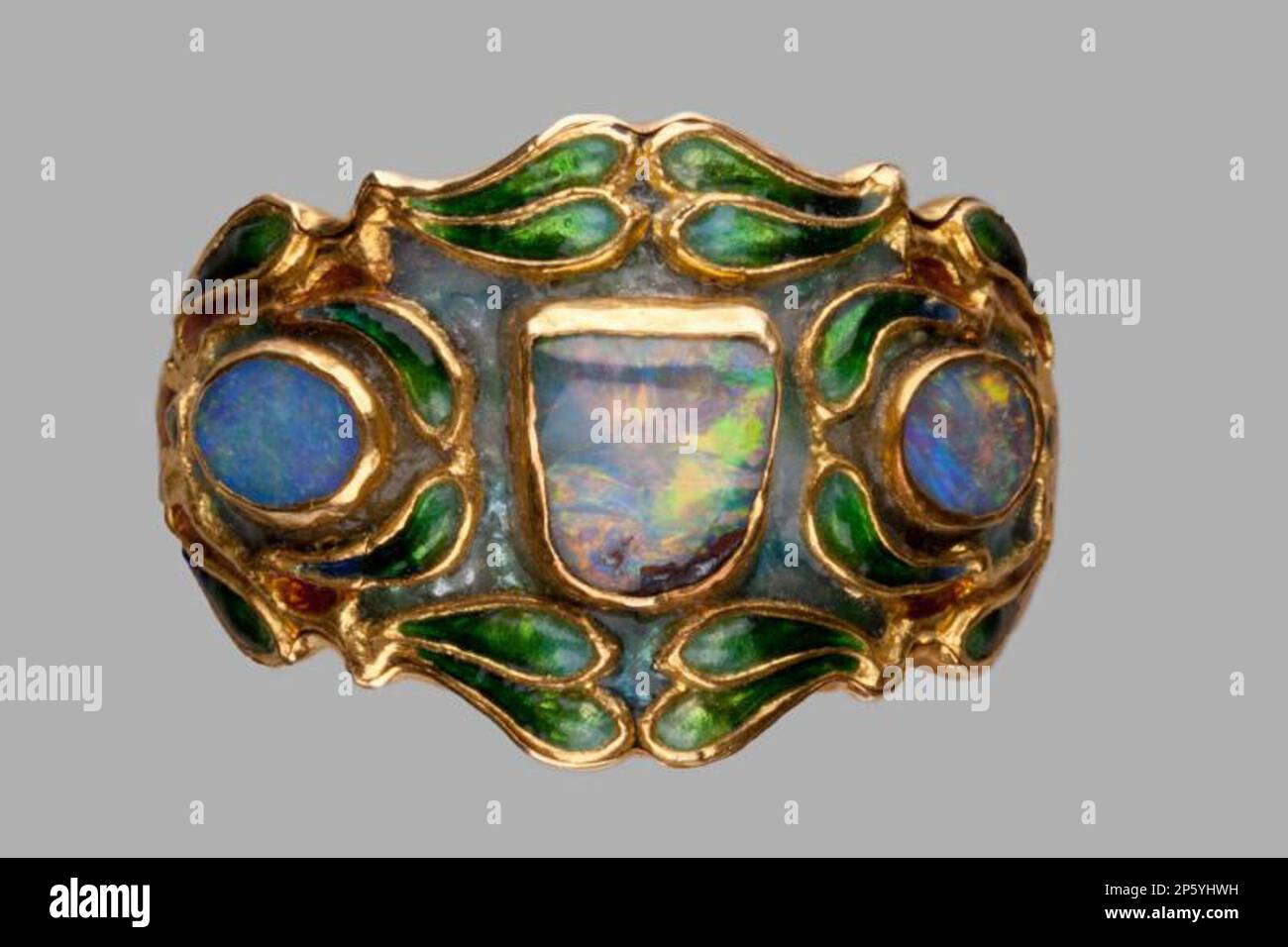 Scarf Ring, James Cromar Watt (Aberdeen, Scotland, 1862 - 1940) c. 1919 Stock Photo