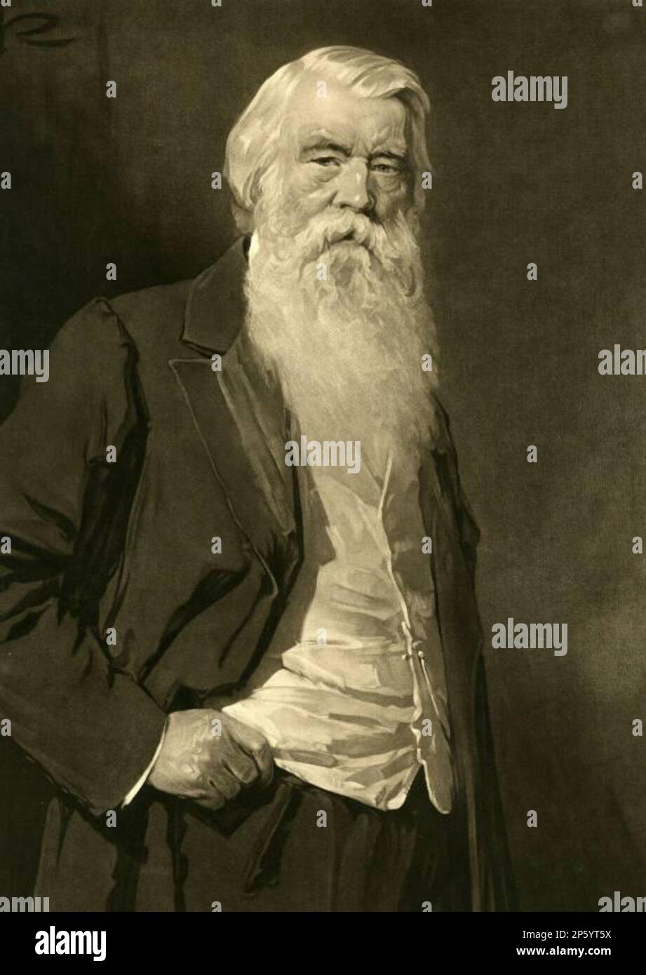 Sir Joseph Swan, Percy Henry Martindale (Harpenden, England, 1869 - 1943) Stock Photo