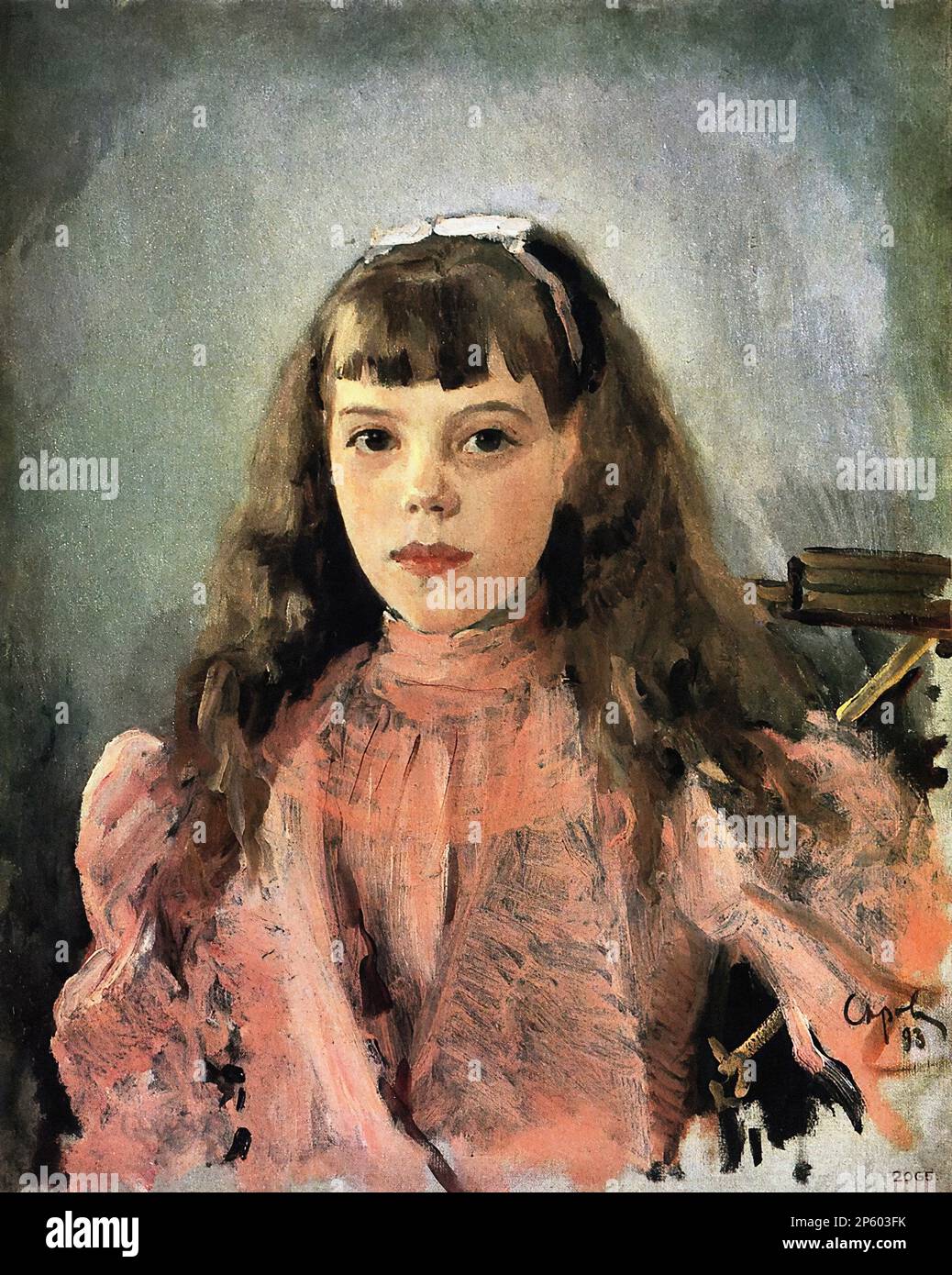 Серов Валентин - Портрет княгини Ольги Александровны - Русская школа ...