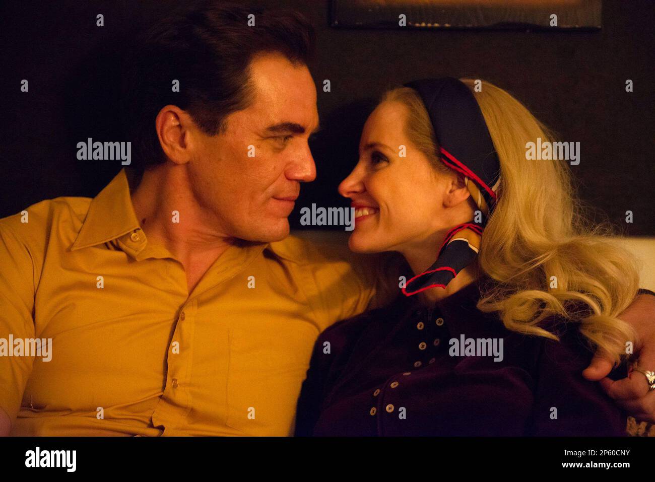 George and Tammy  Michael Shannon & Jessica Chastain Stock Photo