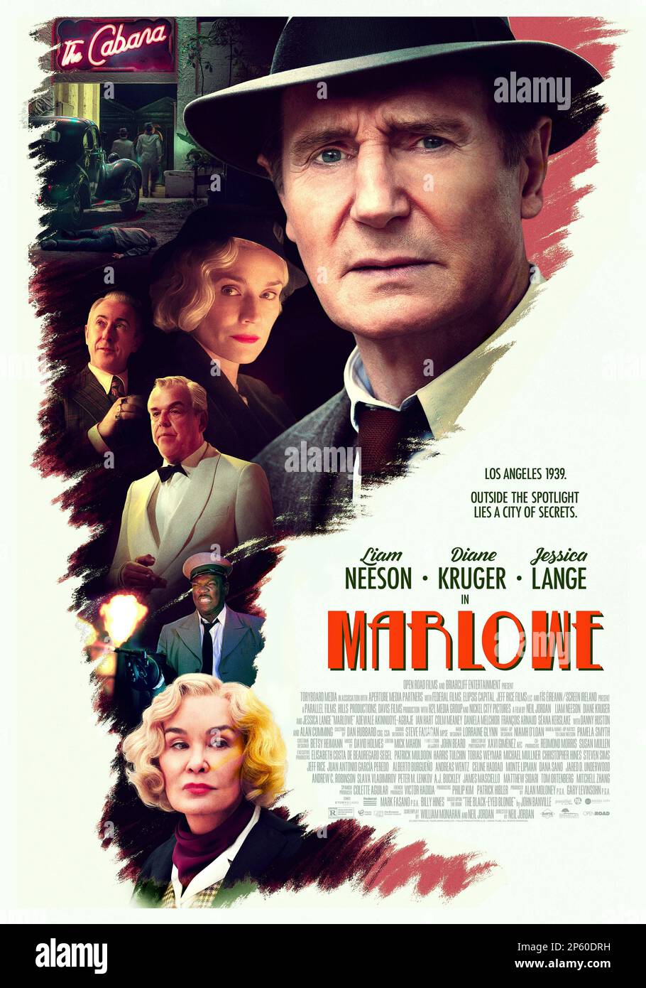 Marlowe poster Liam Neeson Stock Photo Alamy