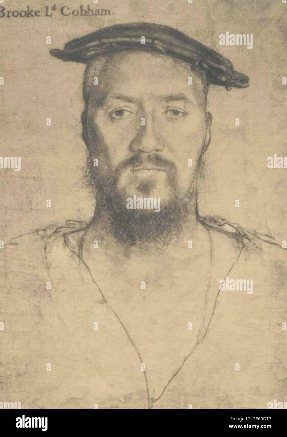 Brooke, Lord Cobham Stock Photo Alamy