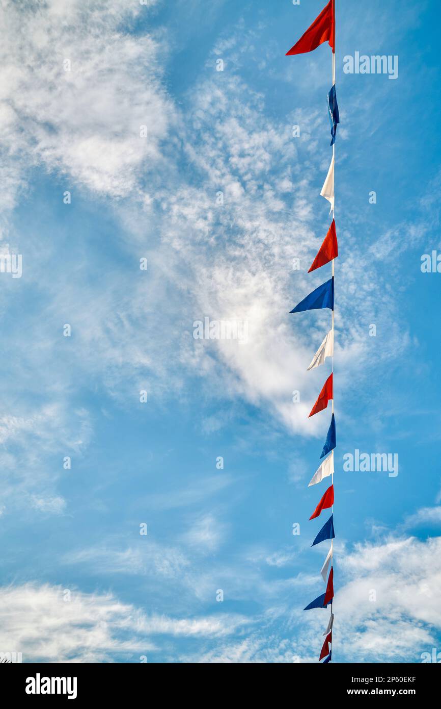 Triangle flags hires stock photography and images Alamy