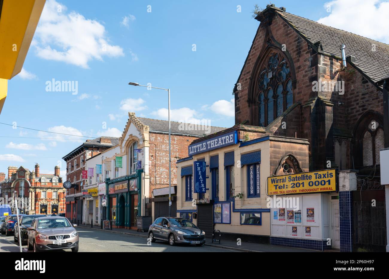 The Little Theatre, 9 grange Road West, Birkenhead. Taken in September