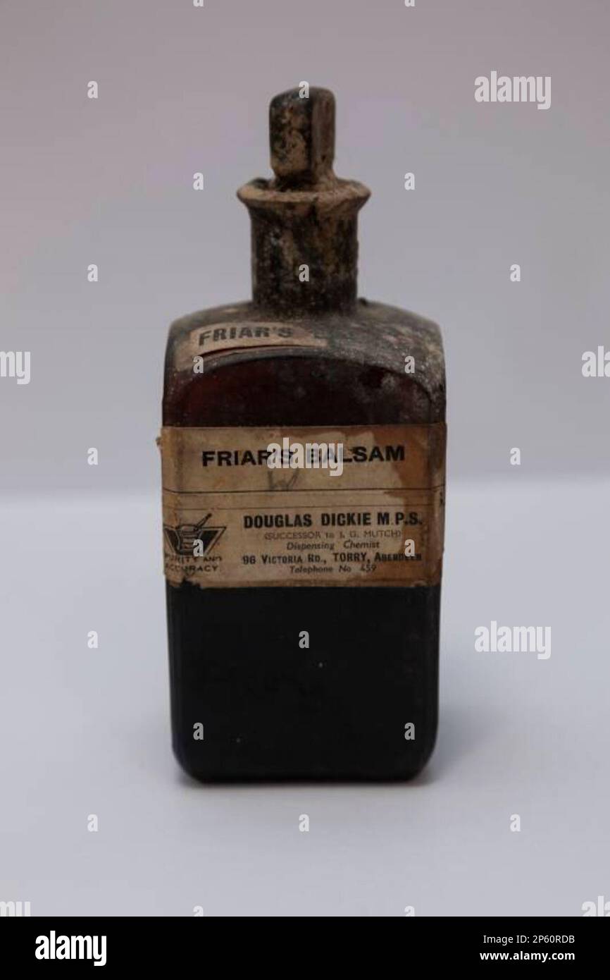 Friar's Balsam from Ship's Medicine Chest, From An Aberdeen Trawler