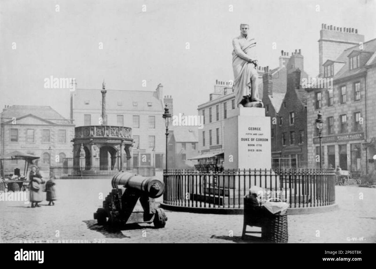 Castle Street Looking East, 1860s Stock Photo Alamy