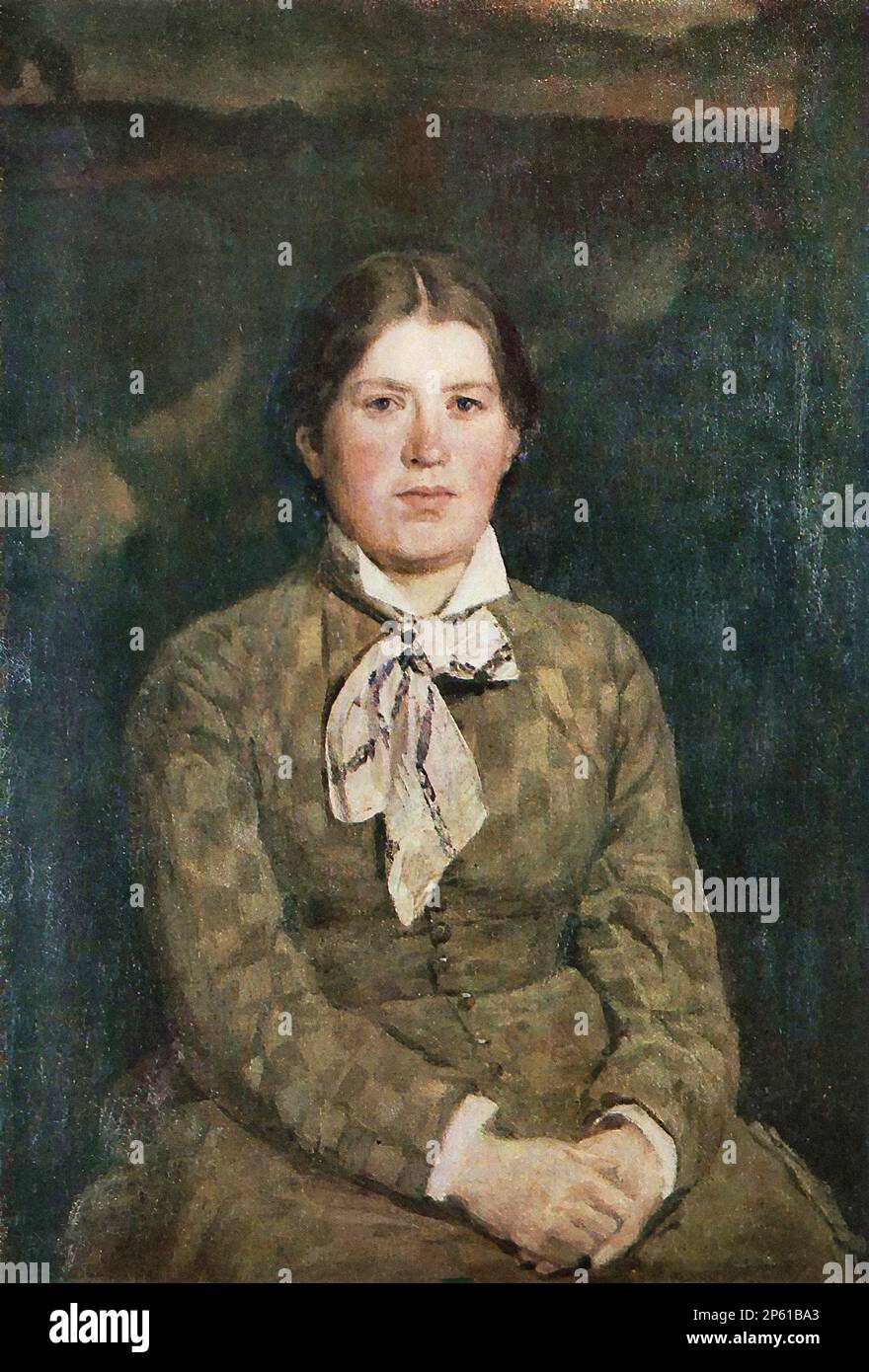 Васнецова, жена художника - Русская школа - XIX век - Vasnetsov Victor ...
