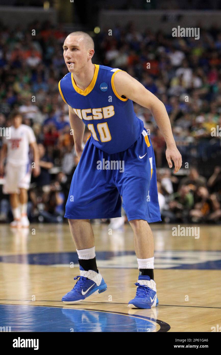UCSB guard Kyle Boswell #10 during the second round game of the NCAA  Basketball Tournament at St. Pete Times Forum on March 17, 2011 in Tampa,  Florida. The Florida Gators defeated the