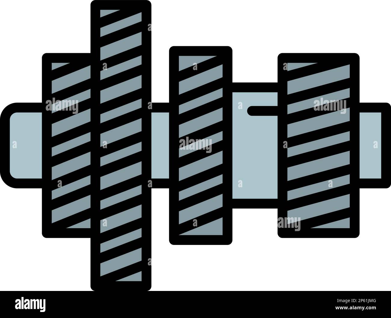 Car gearbox steering wheel icon outline vector. Auto motor. Safety tool
