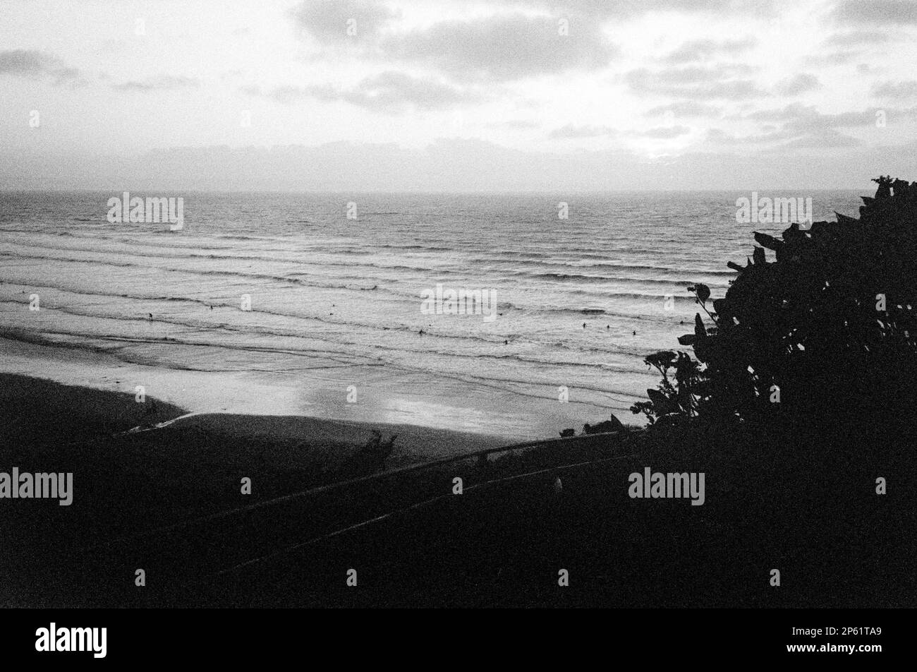 Saunton Sands beach, North Devon, England, United Kingdom Stock Photo