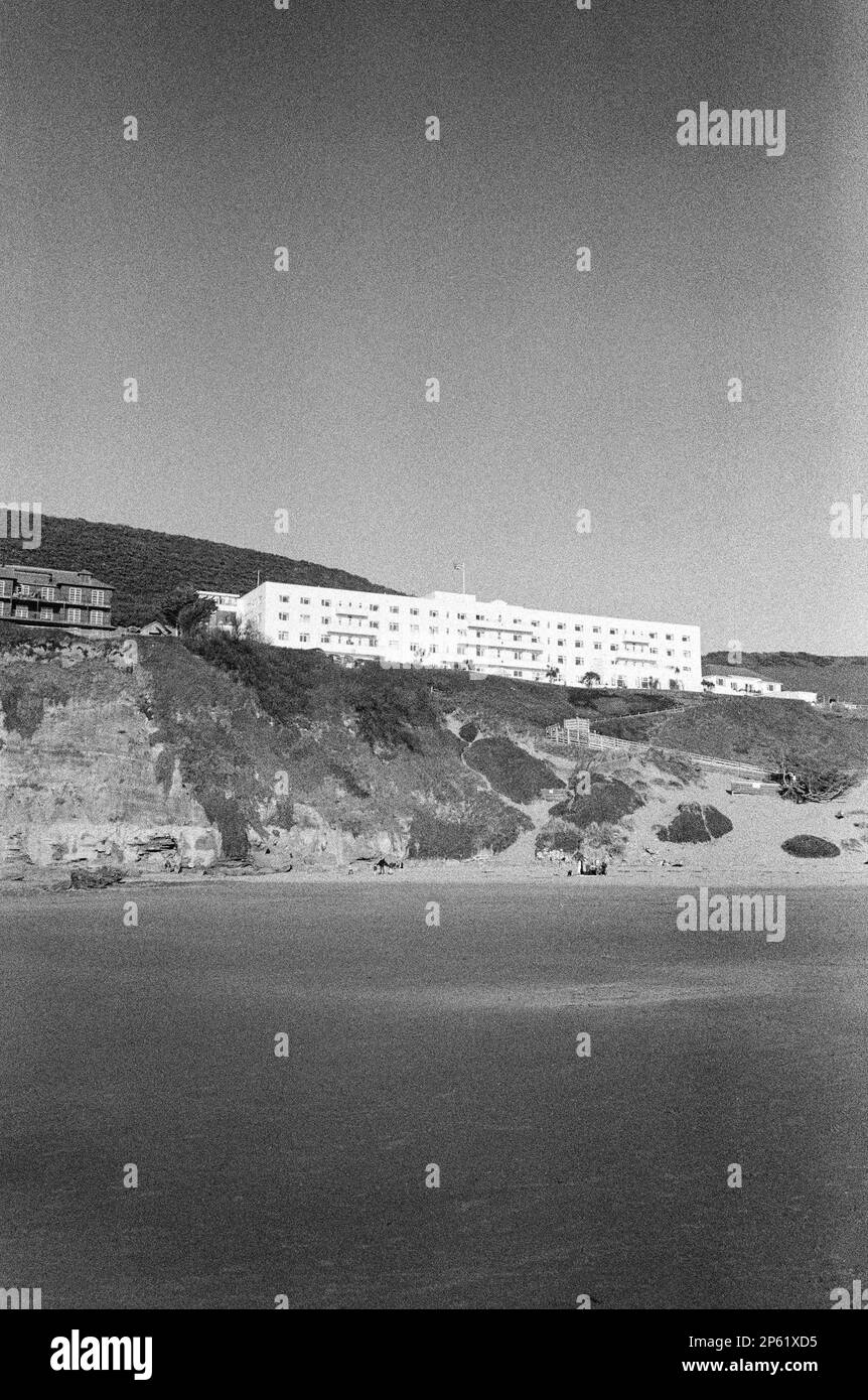 Saunton Sands beach, North Devon, England, United Kingdom Stock Photo