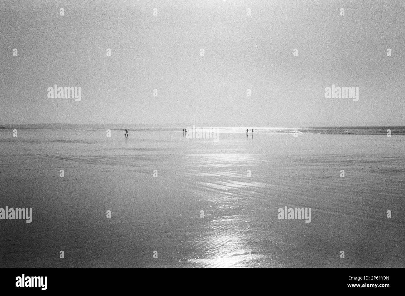 Saunton Sands beach, North Devon, England, United Kingdom. Stock Photo