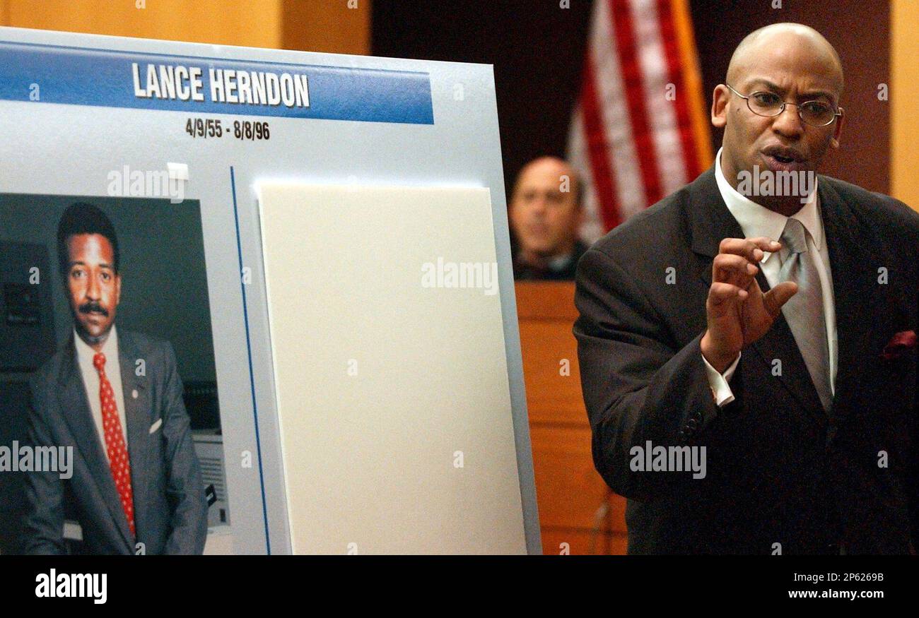 Prosecutor Clint Rucker right states his closing argument Tuesday Prosecutor Clint Rucker right states his closing argument Tuesday