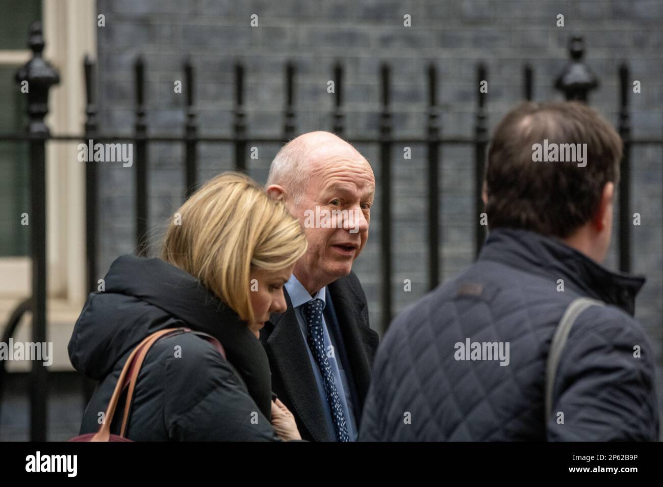 London, UK. 07th Mar, 2023. Damian Green Mp at 10 Downing Street London. Credit: Ian Davidson/Alamy Live News Stock Photo