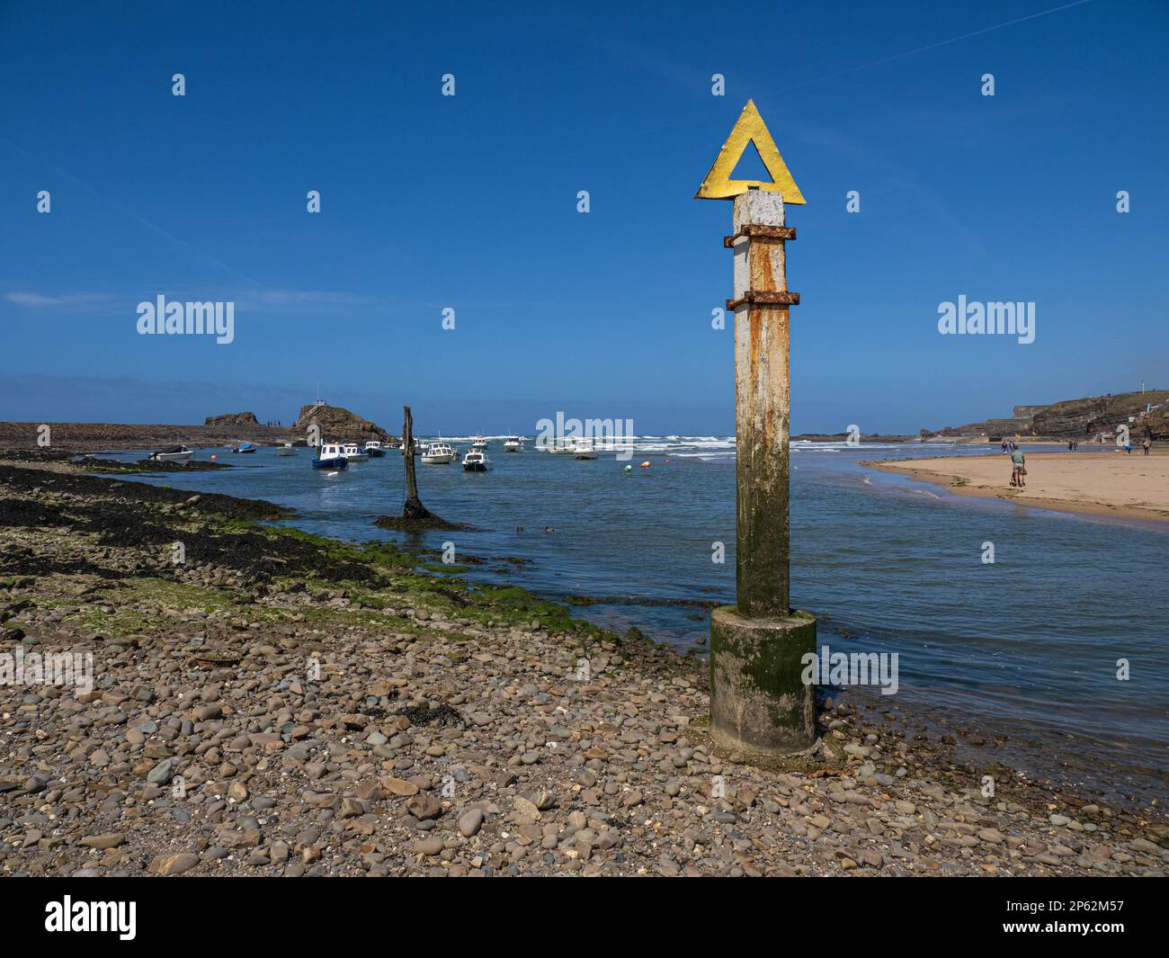 Bude seaside town in north east Cornwall, England Stock Photo Alamy