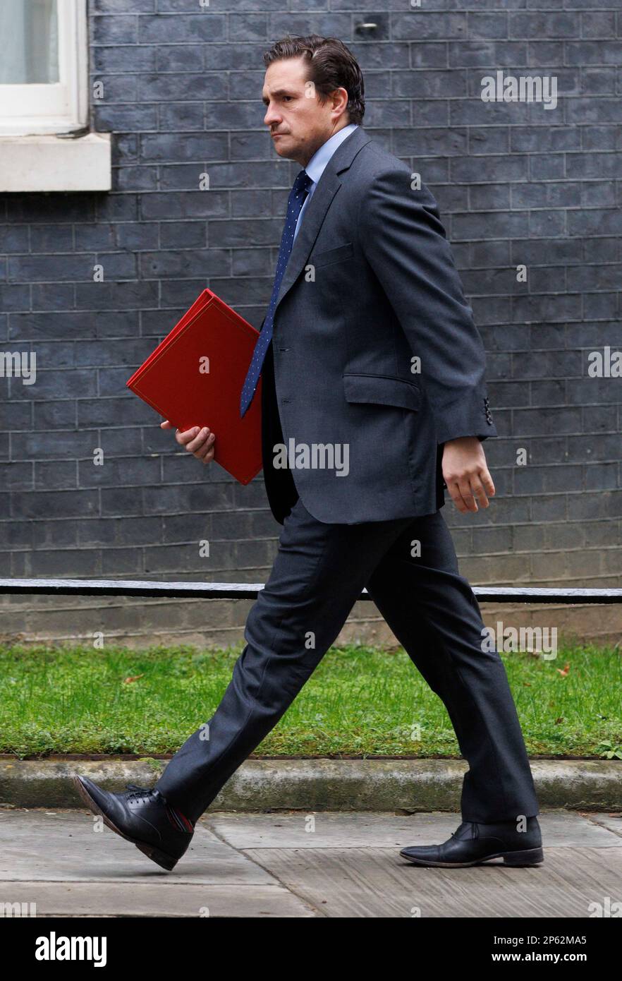 London, UK. 07th Mar, 2023. Johnny Mercer, Minister of State (Minister for VeteransÕ Affairs), arrives for the Cabinet meeting. Credit: Mark Thomas/Alamy Live News Stock Photo