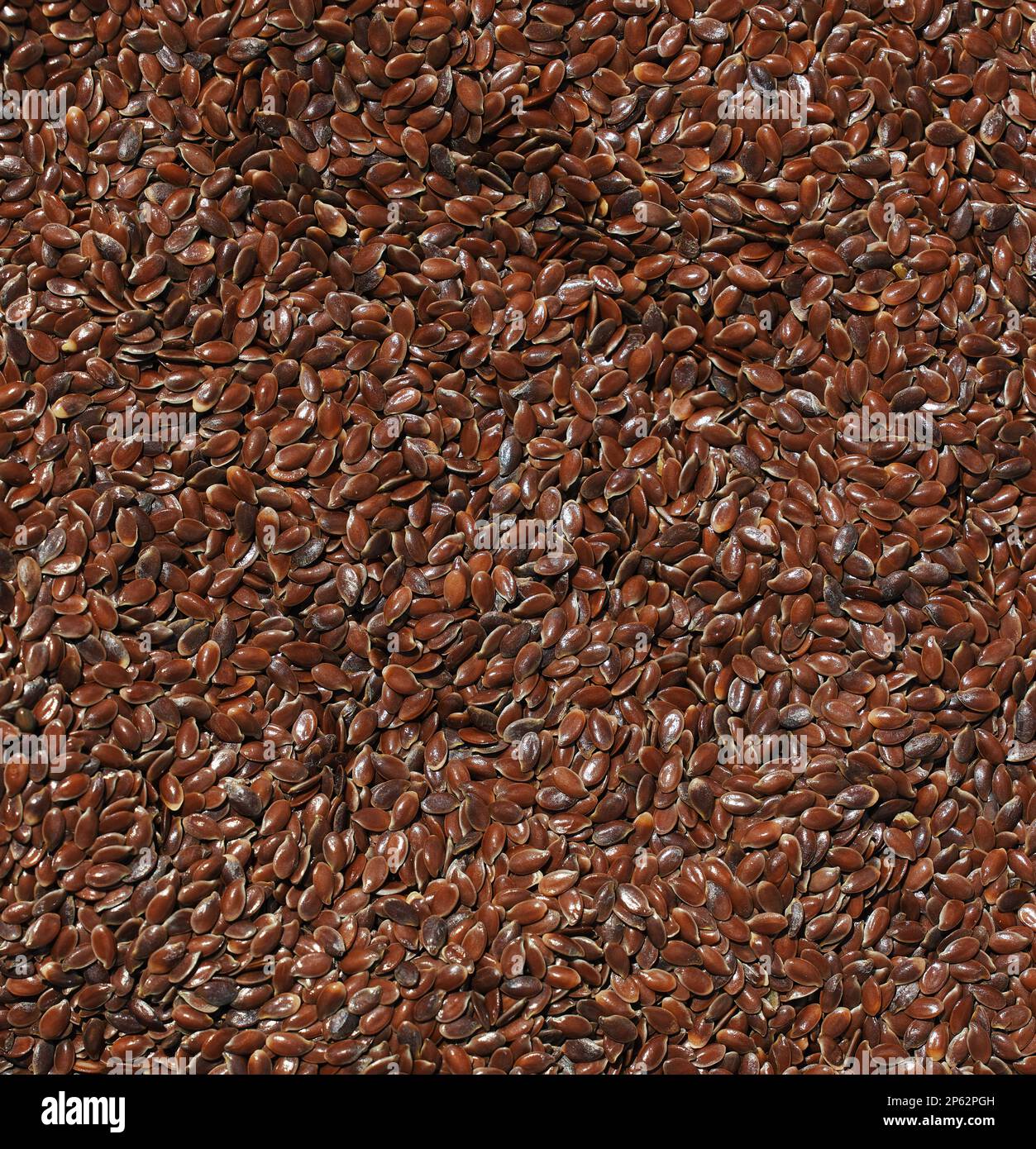 Flax seeds background. flaxseed or linseed agricultural background