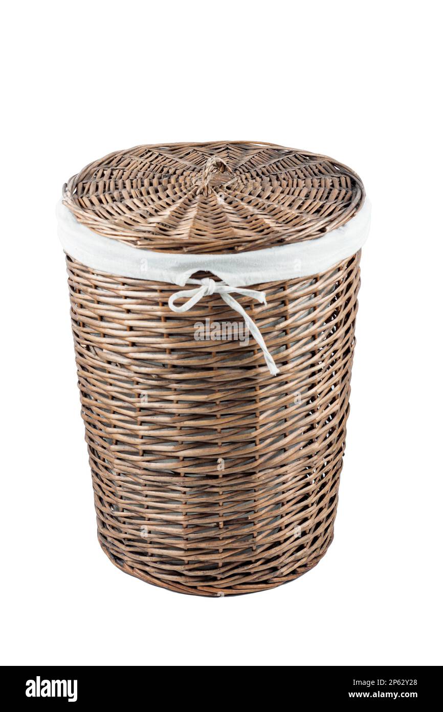 Closed laundry basket deals