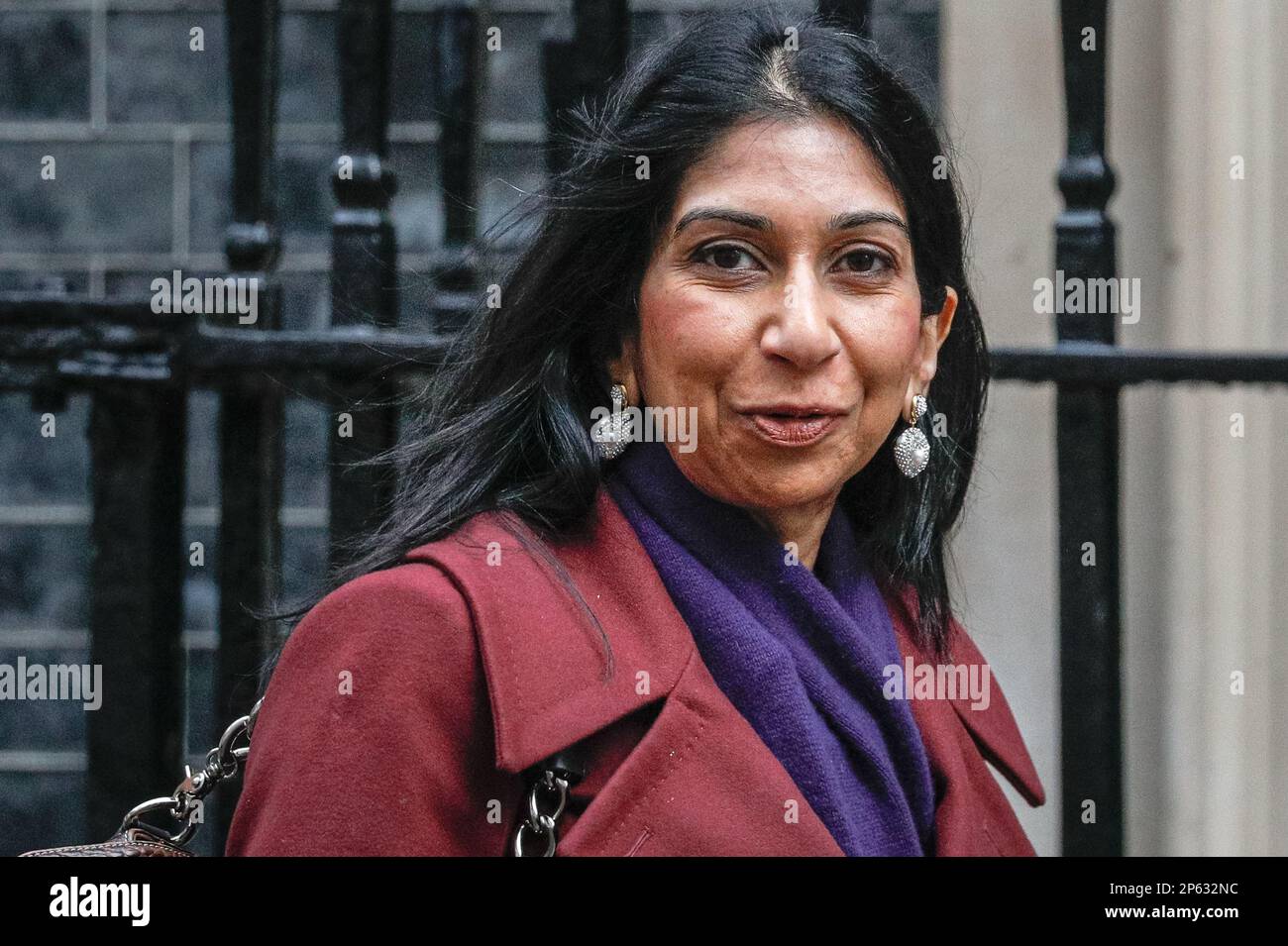 London, UK. 07th Mar, 2023. Suella Braverman QC MP, Secretary of State
