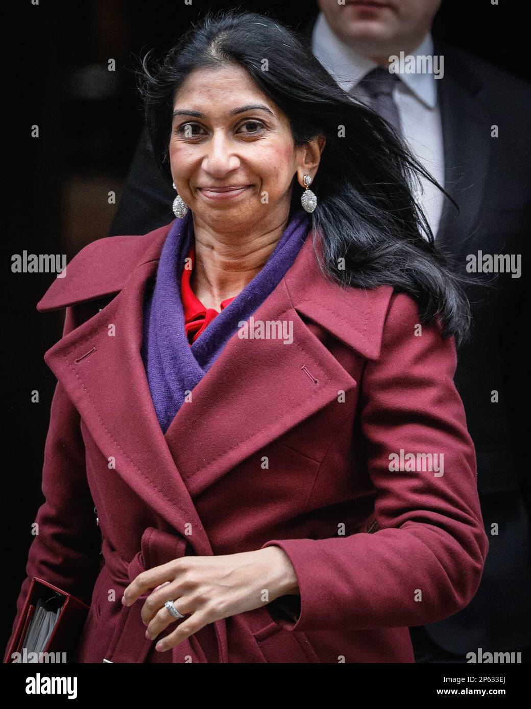 London, UK. 07th Mar, 2023. Suella Braverman QC MP, Secretary of State