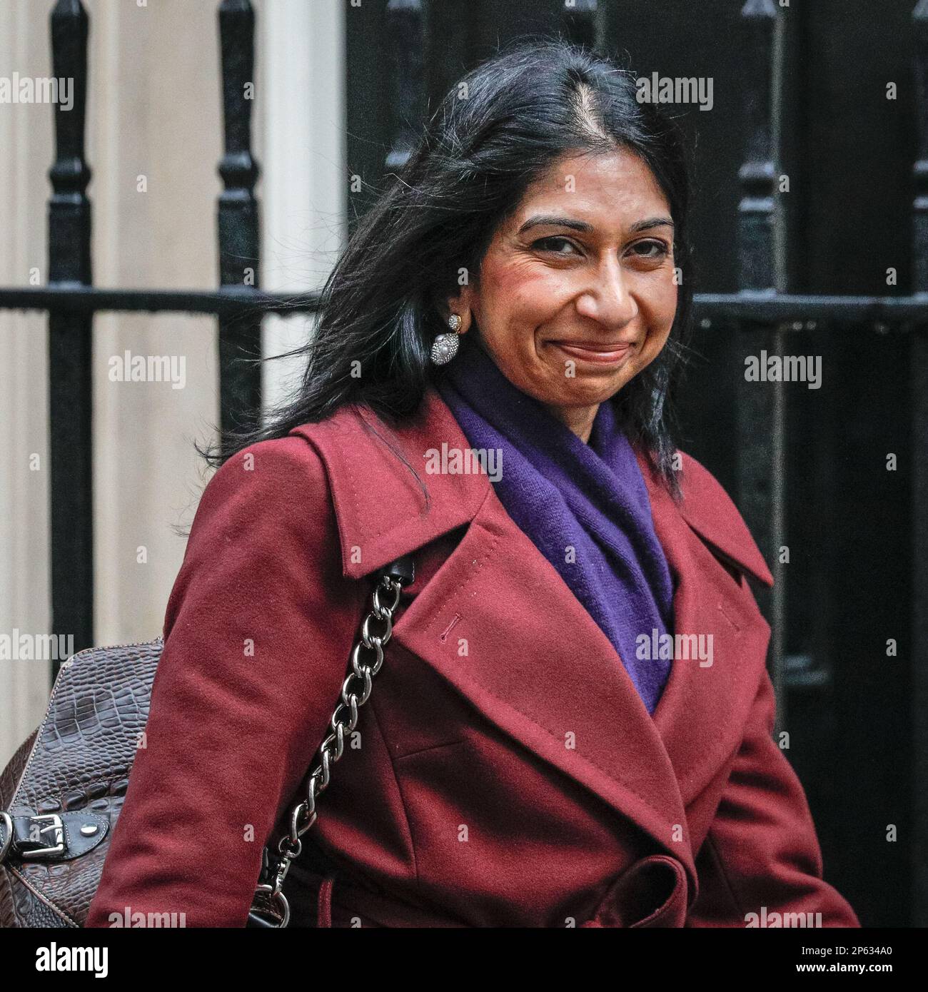 London, UK. 07th Mar, 2023. Suella Braverman QC MP, Secretary Of State ...