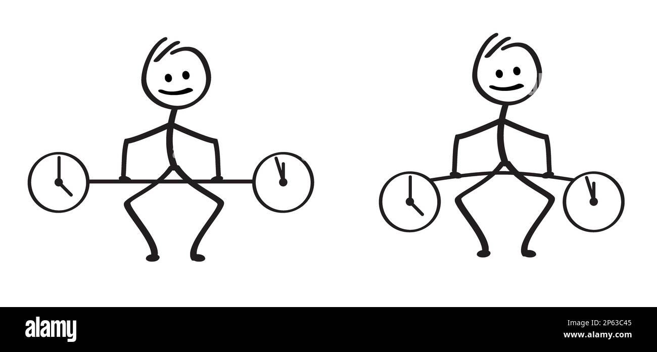 Exercise, Stick Figure, Animation, Drawing, Dance, Aerobics