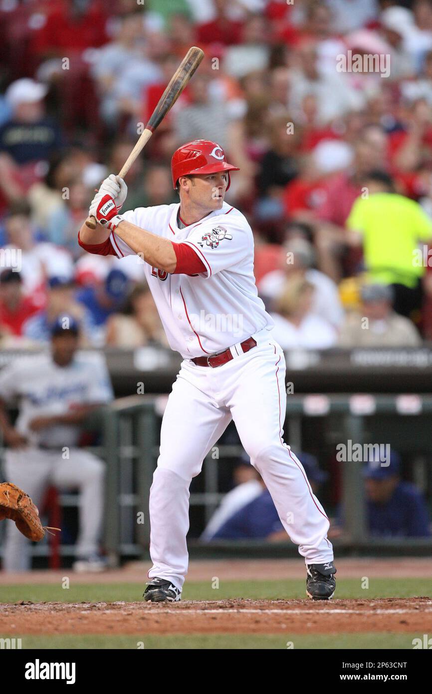 June 18, 2008: Cincinnati Reds center fielder Jay Bruce (32) at The Great  American Ball Park in Cincinnati, OH. (Chris Proctor/Four Seam Images via  AP Images Stock Photo - Alamy