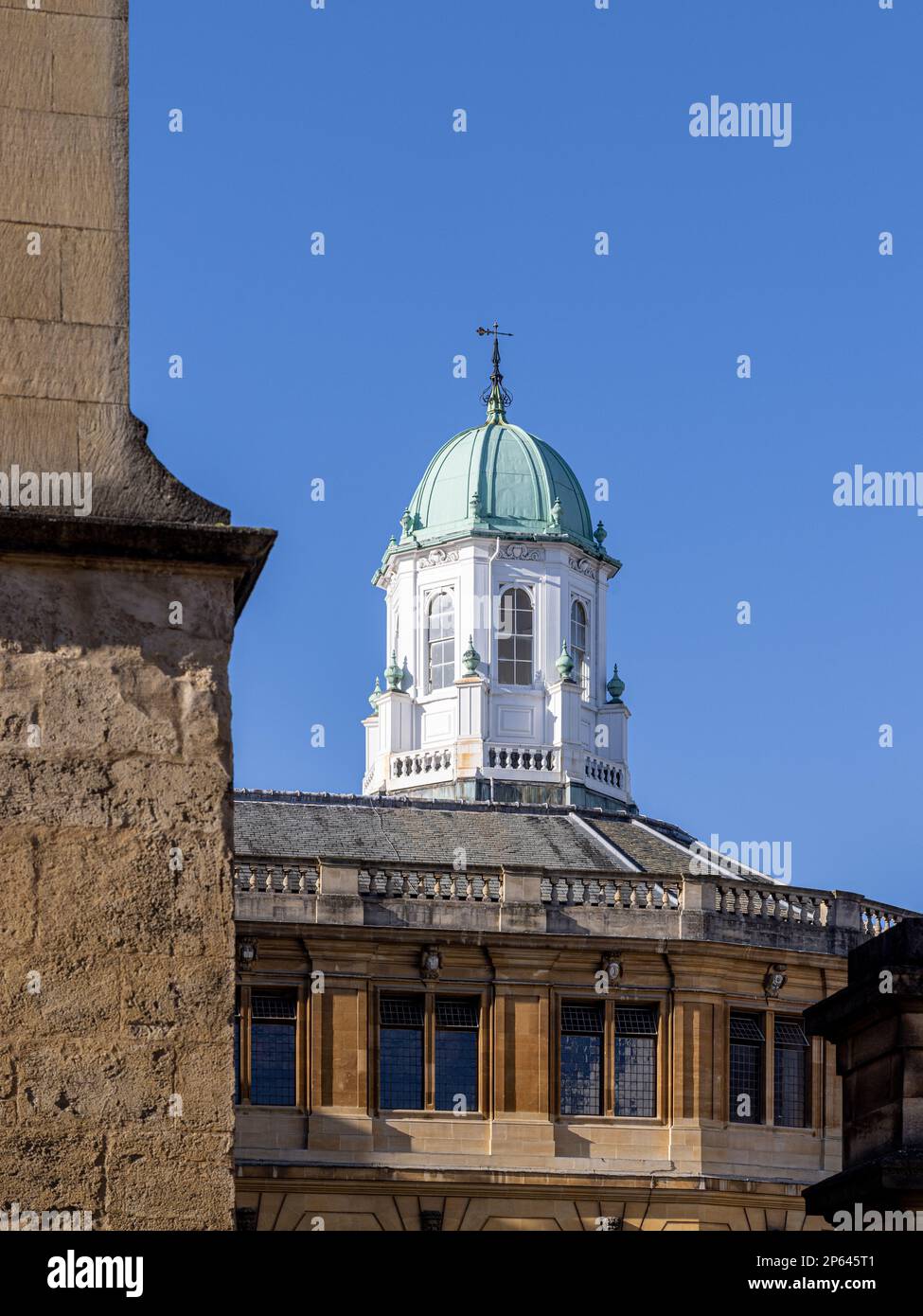 The Sheldonian Theatre, Oxford City, Oxford, Oxfordshire, England Stock Photo