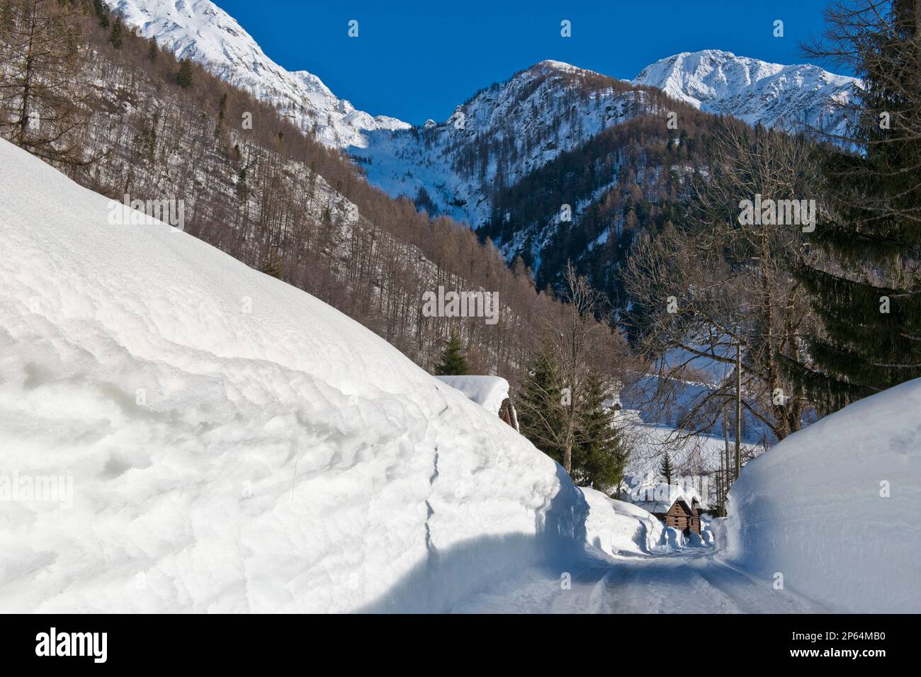 Switzerland, Lavizzara valley, Mogno Stock Photo - Alamy